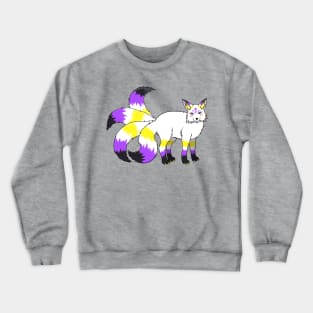 Nonbinary Kitsune Crewneck Sweatshirt